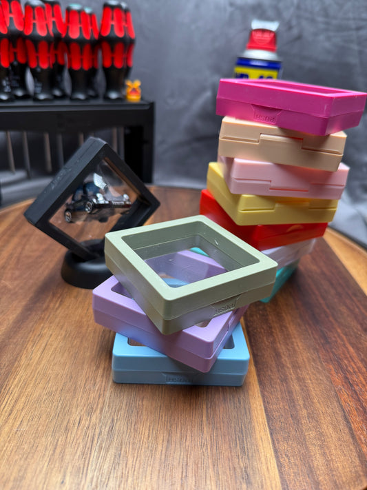 Floating Display for 1/64 Scale Diecast (Hot Wheels & Matchbox) 70x70mm