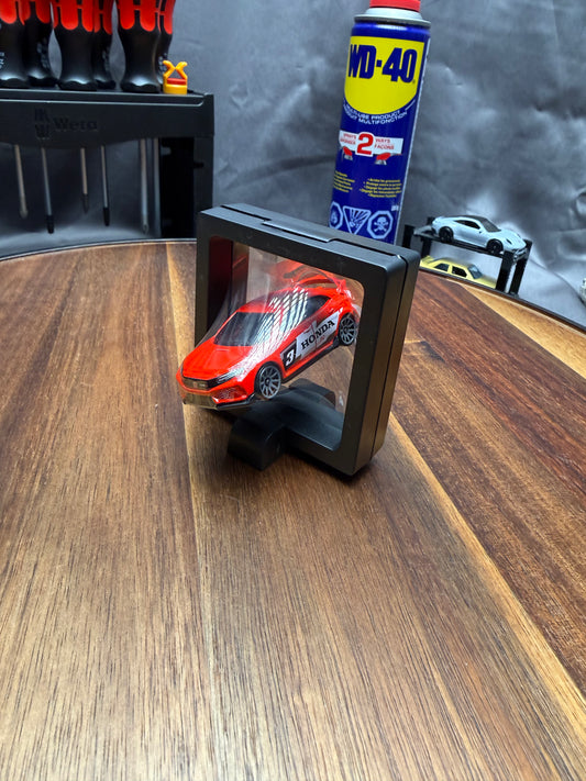 Floating Display for 1/64 Scale Diecast (Hot Wheels & Matchbox) 90x90mm