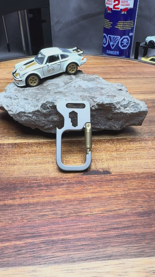 Gemini said Titanium Multi-Tool Carabiner | The Ultimate Everyday Carry (EDC)